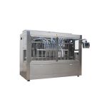 Machine de remplissage liquide droite automatique à six têtes