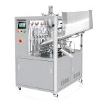 Machine de remplissage de tube cosmétique d'étanchéité par ultrasons